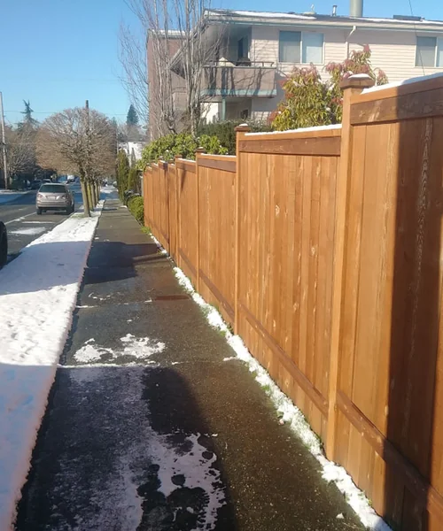 Fence project in Ballard